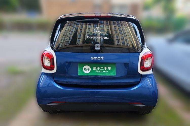 Used smart fortwo 2017 Model 0.9T 66 kW Melon Blue Special Edition China V Standard Rear