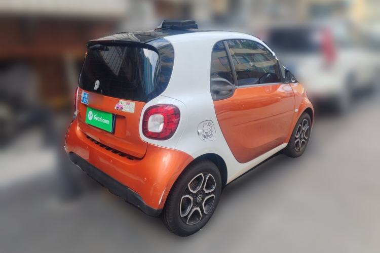 Used smart fortwo 2017 1.0L 52kW New Sound Special Edition China V Emission Standard Rear Right 45 Deg