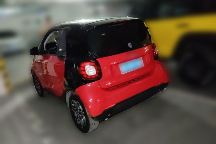 Used smart fortwo 2017 1.0L 52kW Hardtop Affection Special Edition Rear Left 45 Deg