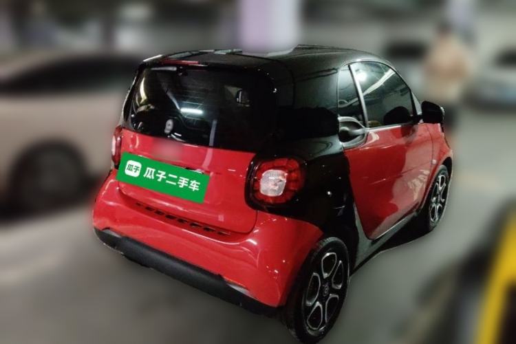 Used smart fortwo 2017 1.0L 52kW Hardtop Affection Special Edition Rear Right 45 Deg