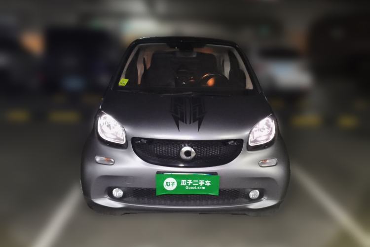 Used smart fortwo 2017 1.0L 52kW Grey Gravity Special Edition China V Emission Standard Front