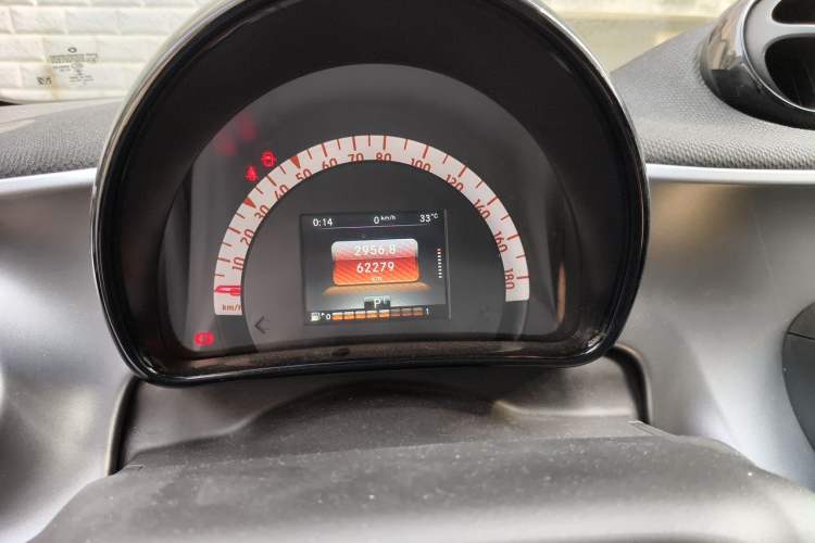Used smart fortwo 2017 Model 1.0L 52 kW Melody Blue Special Edition China V Standard Instrument Cluster