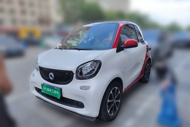 Used smart fortwo 2017 Model 1.0L 52 kW Melody Blue Special Edition China V Standard
