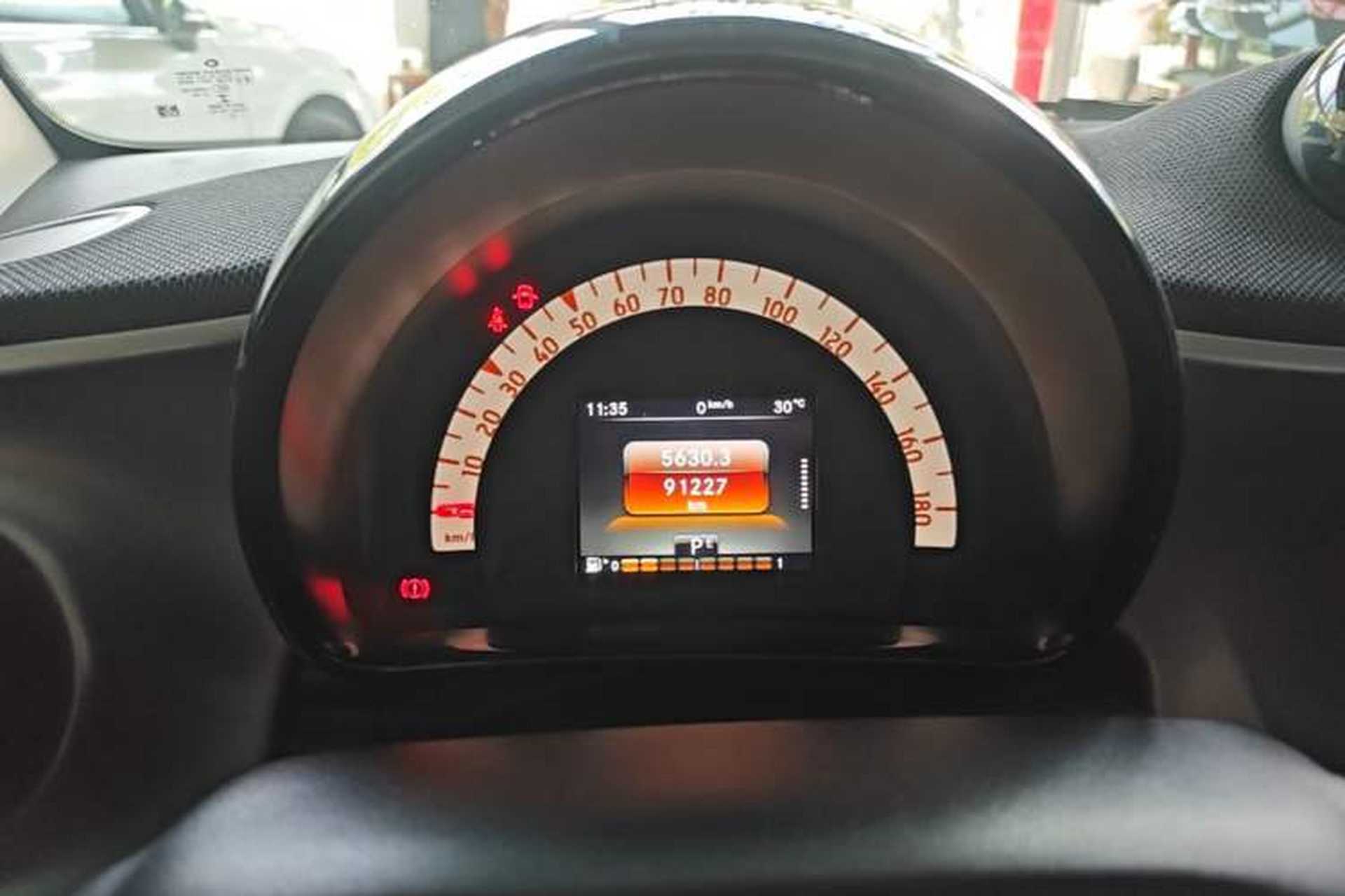 Used smart fortwo 2017 1.0L 52kW Hardtop Affection Special Edition Instrument Cluster