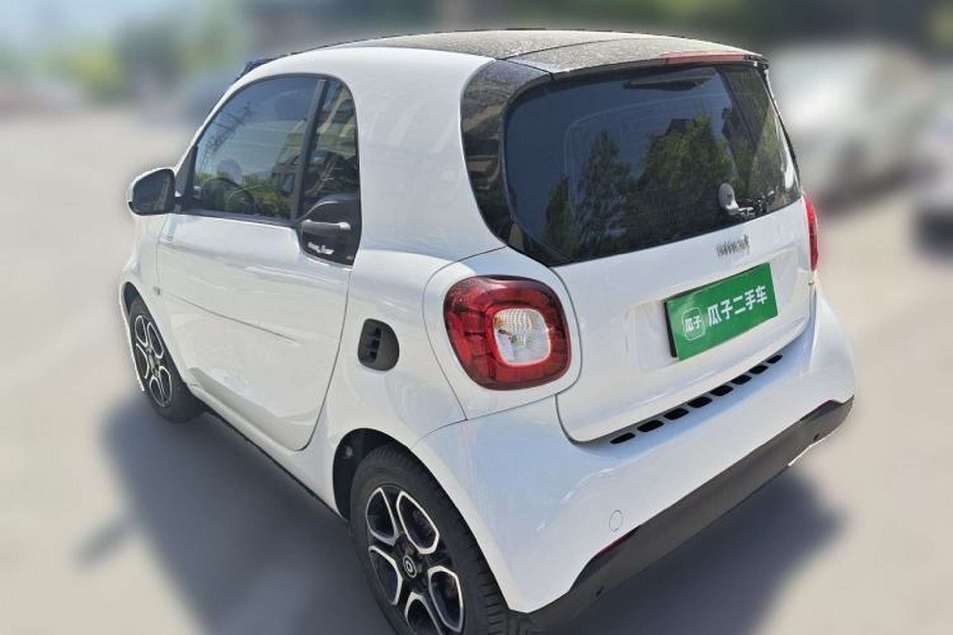 Used smart fortwo 2017 1.0L 52kW New Sound Special Edition China V Emission Standard Rear Left 45 Deg