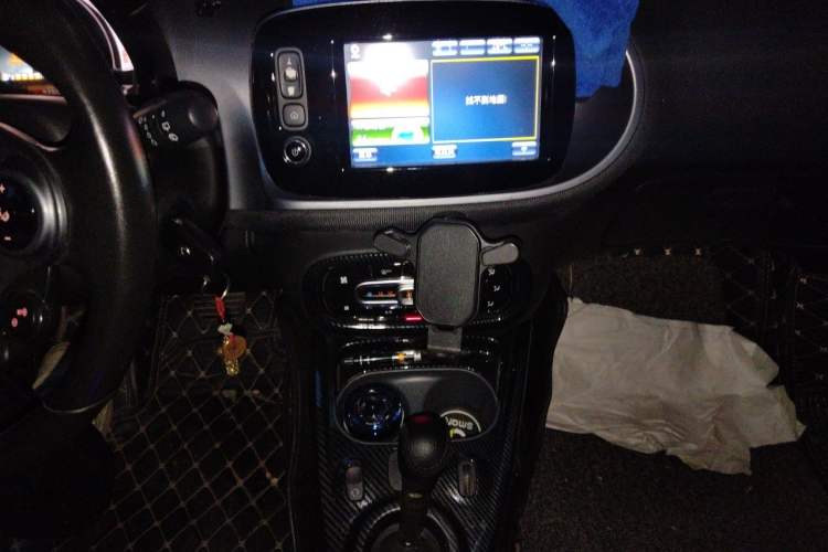 Used smart fortwo 2018 0.9T 66kW Hardtop Pioneer Edition China V Emission Standard Audio And AC Panel