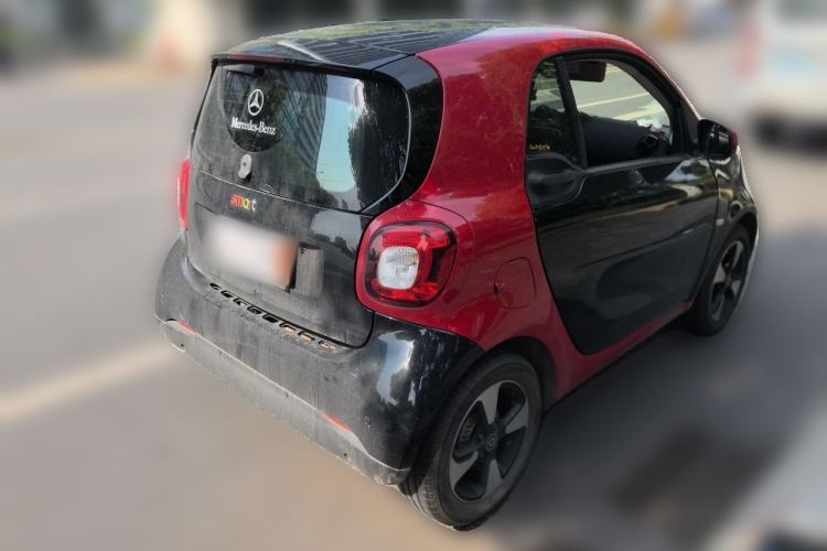 Used smart fortwo 2018 1.0L 52kW Hardtop Passion Edition China V Standard Rear Right 45 Deg