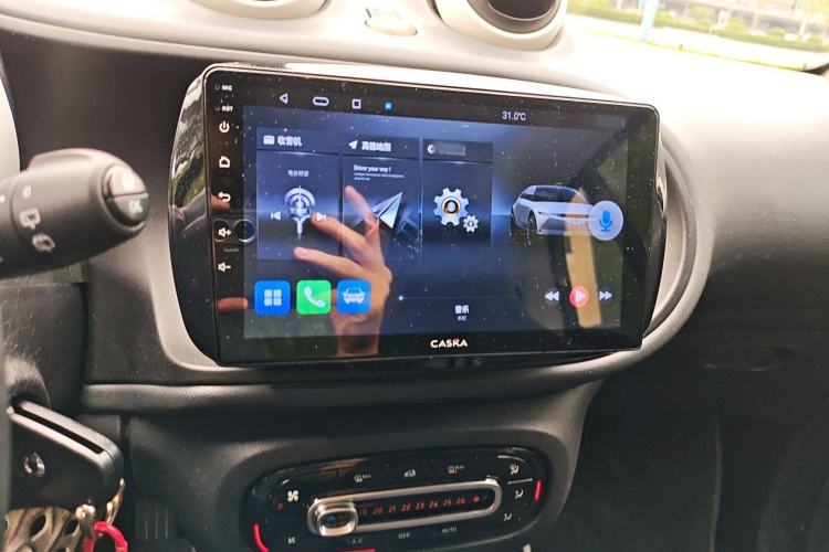 Used smart fortwo 2018 1.0L 52kW Hardtop Dynamic Version China V Audio And AC Panel