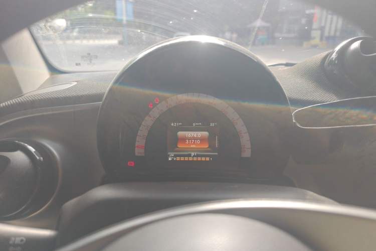 Used smart fortwo 2018 1.0L 52kW Hardtop Passion Edition China V Standard Instrument Cluster