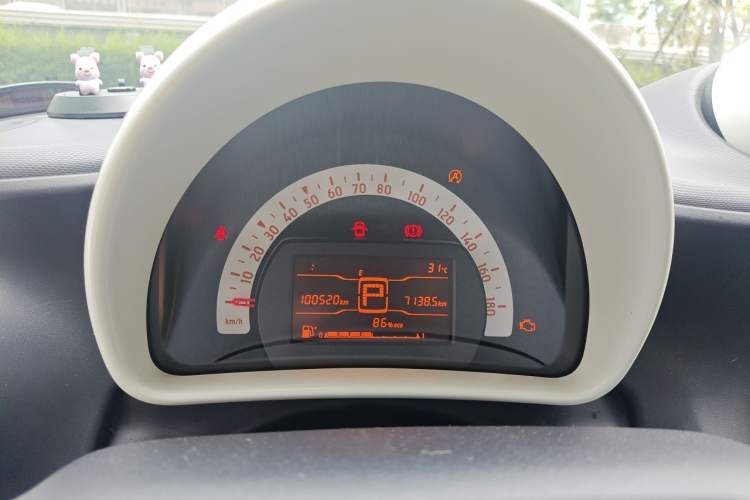 Used smart fortwo 2018 1.0L 52kW Hardtop Dynamic Version China V Instrument Cluster