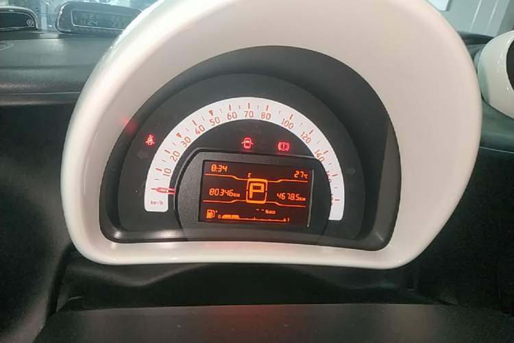 Used smart fortwo 2018 1.0L 52kW Hardtop Dynamic Version China V Instrument Cluster