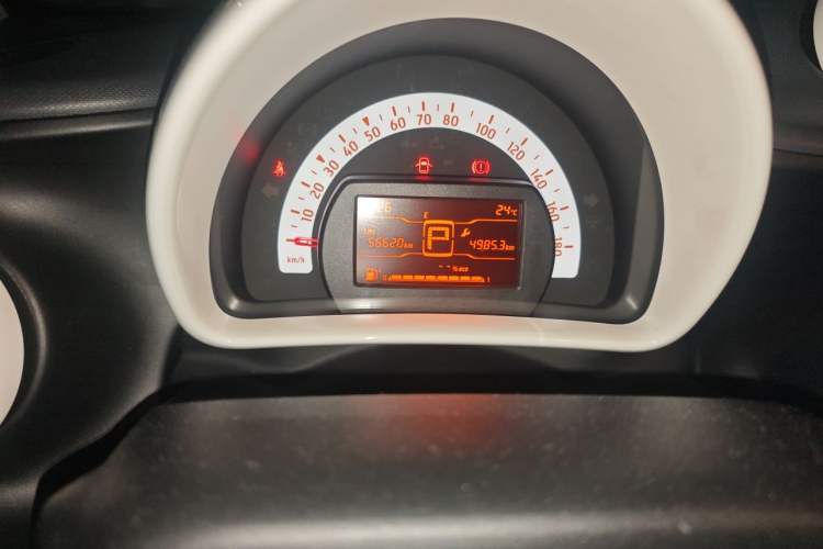 Used smart fortwo 2018 1.0L 52kW Hardtop Dynamic Version China V Odometer Close Up