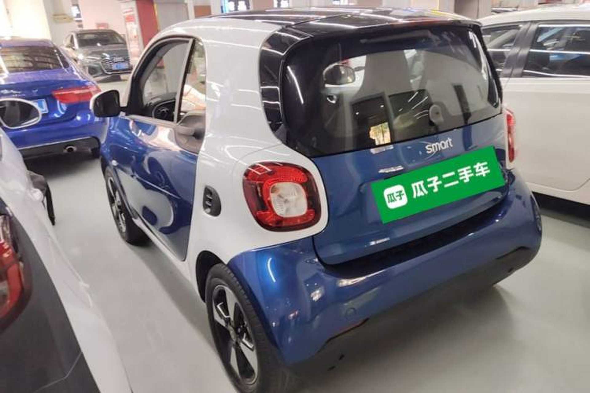 Used smart fortwo 2018 1.0L 52kW Hardtop Passion Edition China V Standard Rear Left 45 Deg