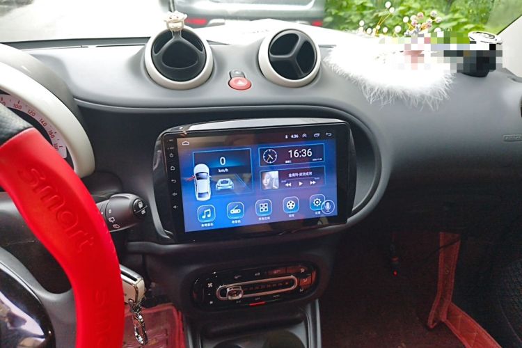 Used smart fortwo 2018 1.0L 52kW Hardtop Dynamic Version China V Audio And AC Panel