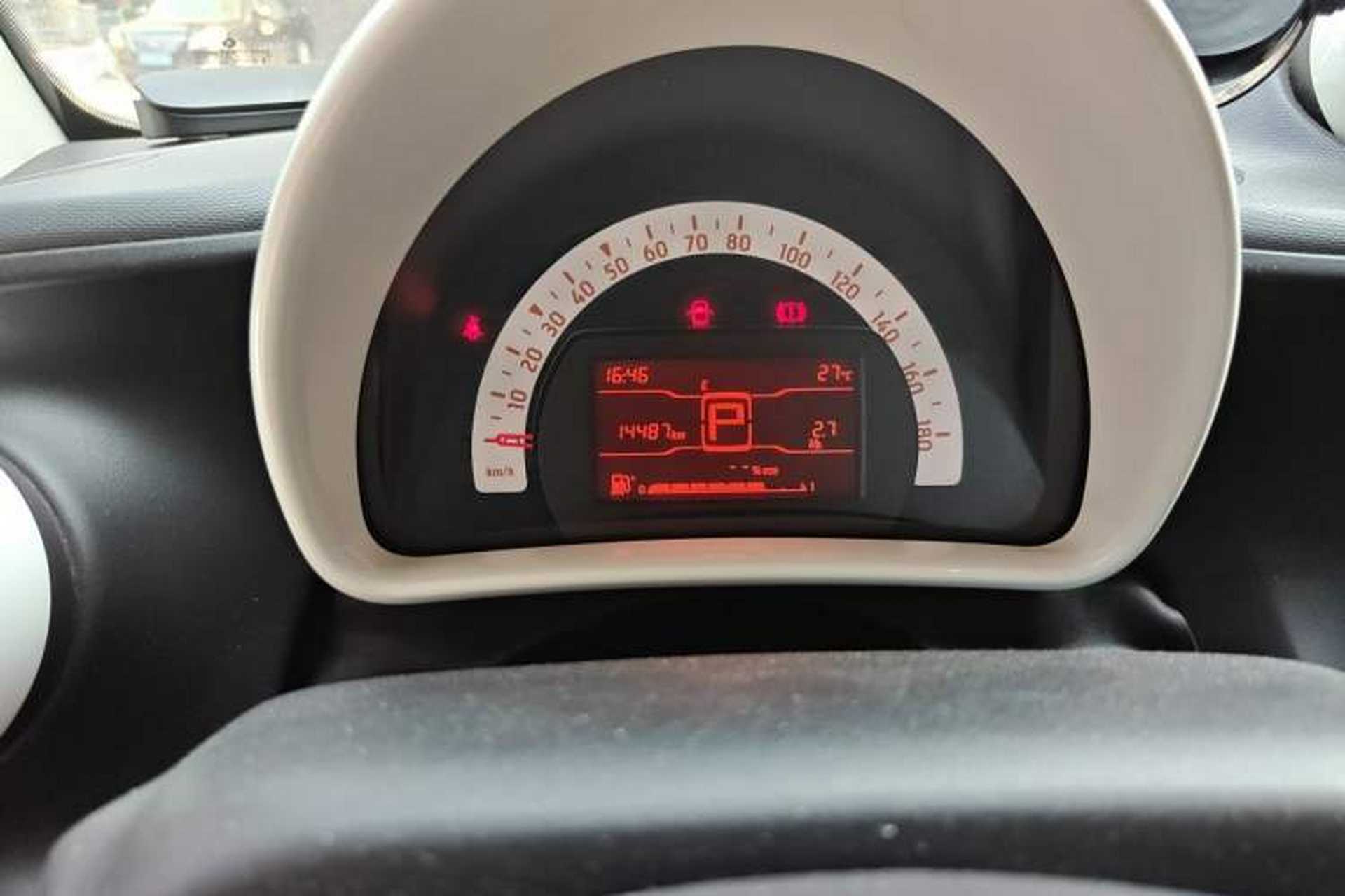 Used smart fortwo 2018 1.0L 52kW Hardtop Dynamic Version China V Odometer Close Up