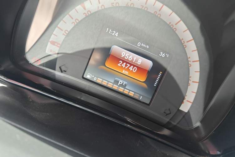 Used smart fortwo 2018 1.0L 52kW Hardtop Passion Edition China V Standard Odometer Close Up