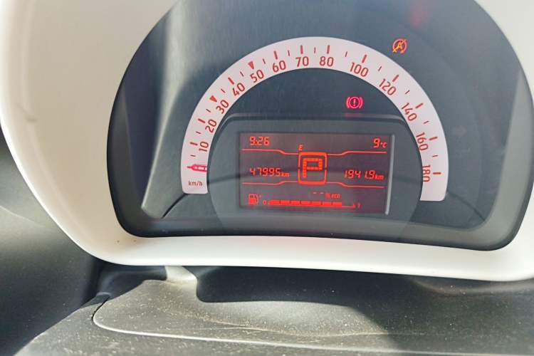 Used smart fortwo 2018 1.0L 52kW Hardtop Dynamic Version China V Odometer Close Up
