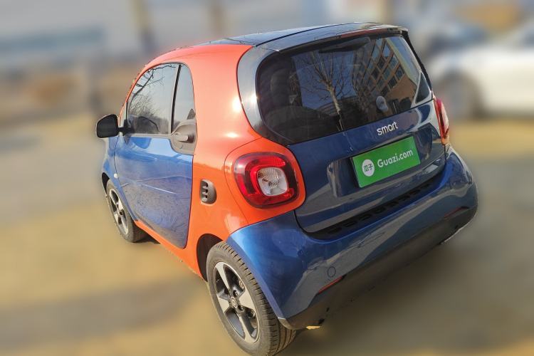 Used smart fortwo 2018 1.0L 52kW Hardtop Passion Edition China V Standard Rear Left 45 Deg