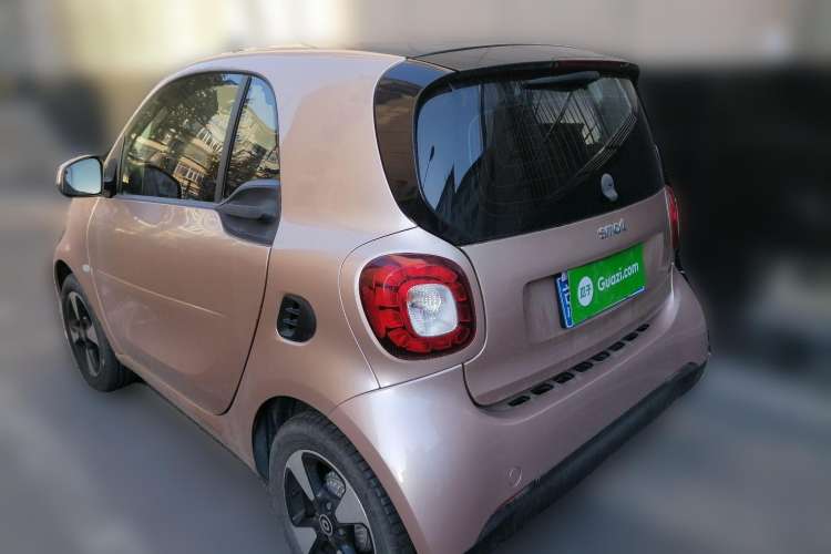 Used smart fortwo 2018 1.0L 52 kW Yaojin Special Edition China V Standard Rear Left 45 Deg