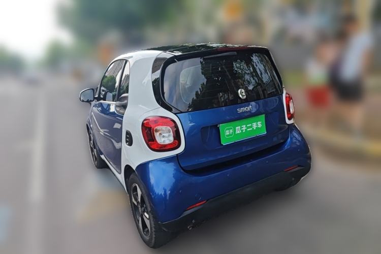 Used smart fortwo 2018 1.0L 52kW Hardtop Passion Edition China V Standard Rear Left 45 Deg