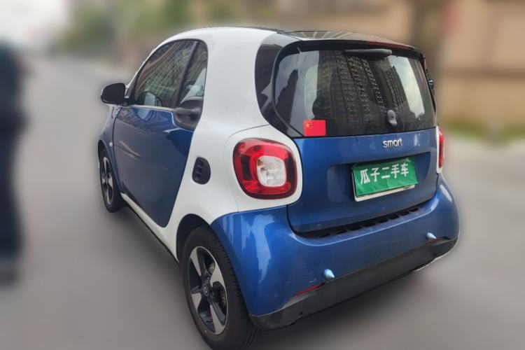 Used smart fortwo 2018 1.0L 52kW Hardtop Passion Edition China V Standard Rear Left 45 Deg