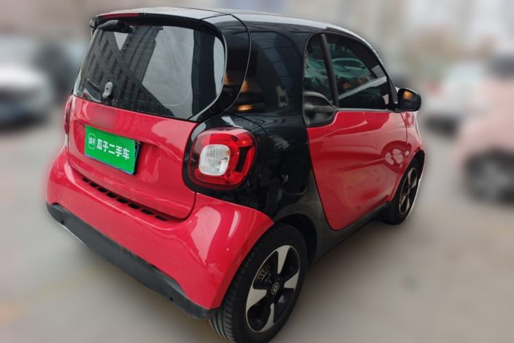 Used smart fortwo 2018 1.0L 52kW Hardtop Passion Edition China V Standard Rear Right 45 Deg