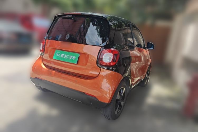 Used smart fortwo 2018 1.0L 52kW Hardtop Passion Edition China V Standard Rear Right 45 Deg