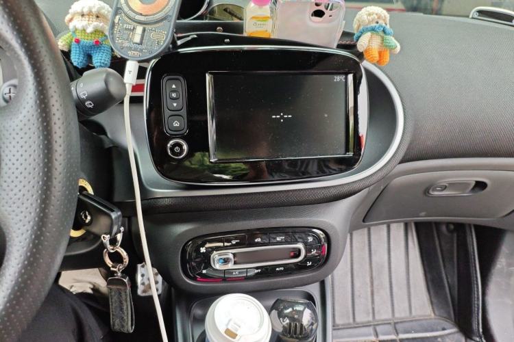 Used smart fortwo 2018 0.9T 66 kW Yao Titan Special Edition China V Standard Audio And AC Panel