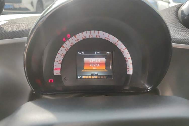 Used smart fortwo 2018 0.9T 66 kW Convertible Pioneer Edition China V Standard Instrument Cluster