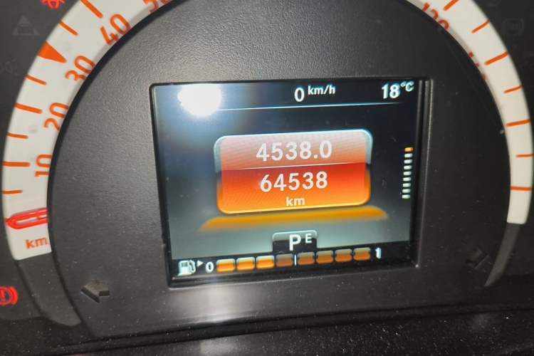 Used smart fortwo 2018 1.0L 52kW Hardtop Passion Edition China V Standard Odometer Close Up