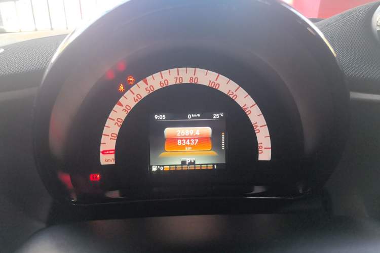 Used smart fortwo 2018 1.0L 52kW Hardtop Passion Edition China V Standard Odometer Close Up