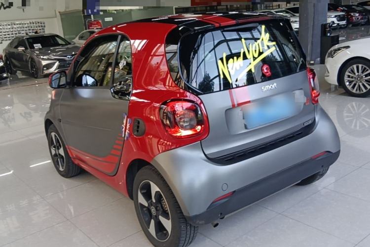 Used smart fortwo 2018 1.0L 52kW Hardtop Passion Edition China V Standard Rear Left 45 Deg