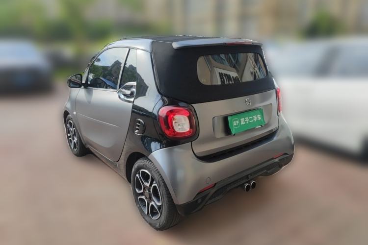 Used smart fortwo 2018 0.9T 66 kW Convertible Pioneer Edition China V Standard Rear Left 45 Deg