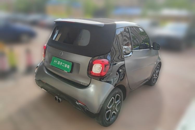 Used smart fortwo 2018 0.9T 66 kW Convertible Pioneer Edition China V Standard Rear Right 45 Deg