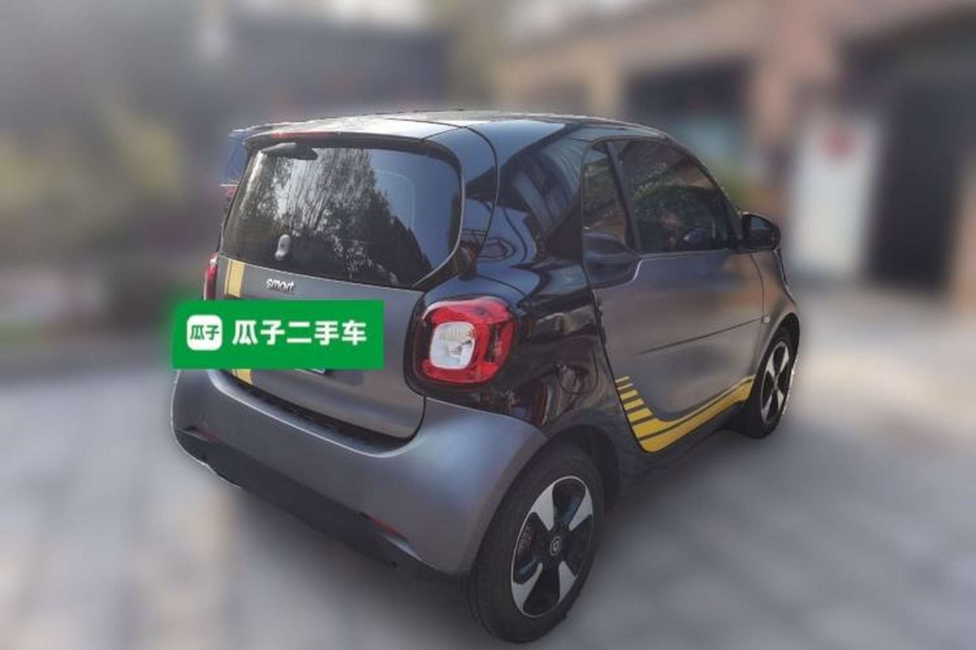 Used smart fortwo 2018 1.0L 52kW Hardtop Passion Edition China V Standard Rear Right 45 Deg