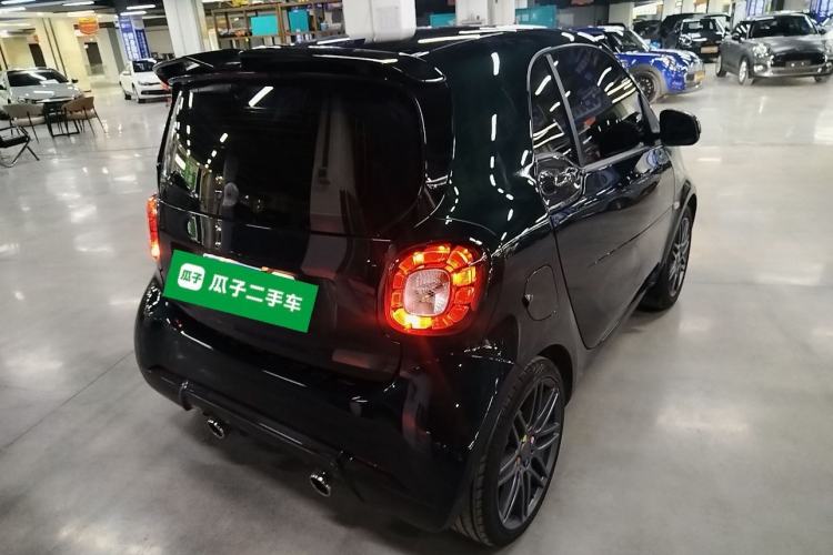 Used smart fortwo 2018 0.9T 66 kW Flowing Green Special Edition China V Standard Rear Right 45 Deg
