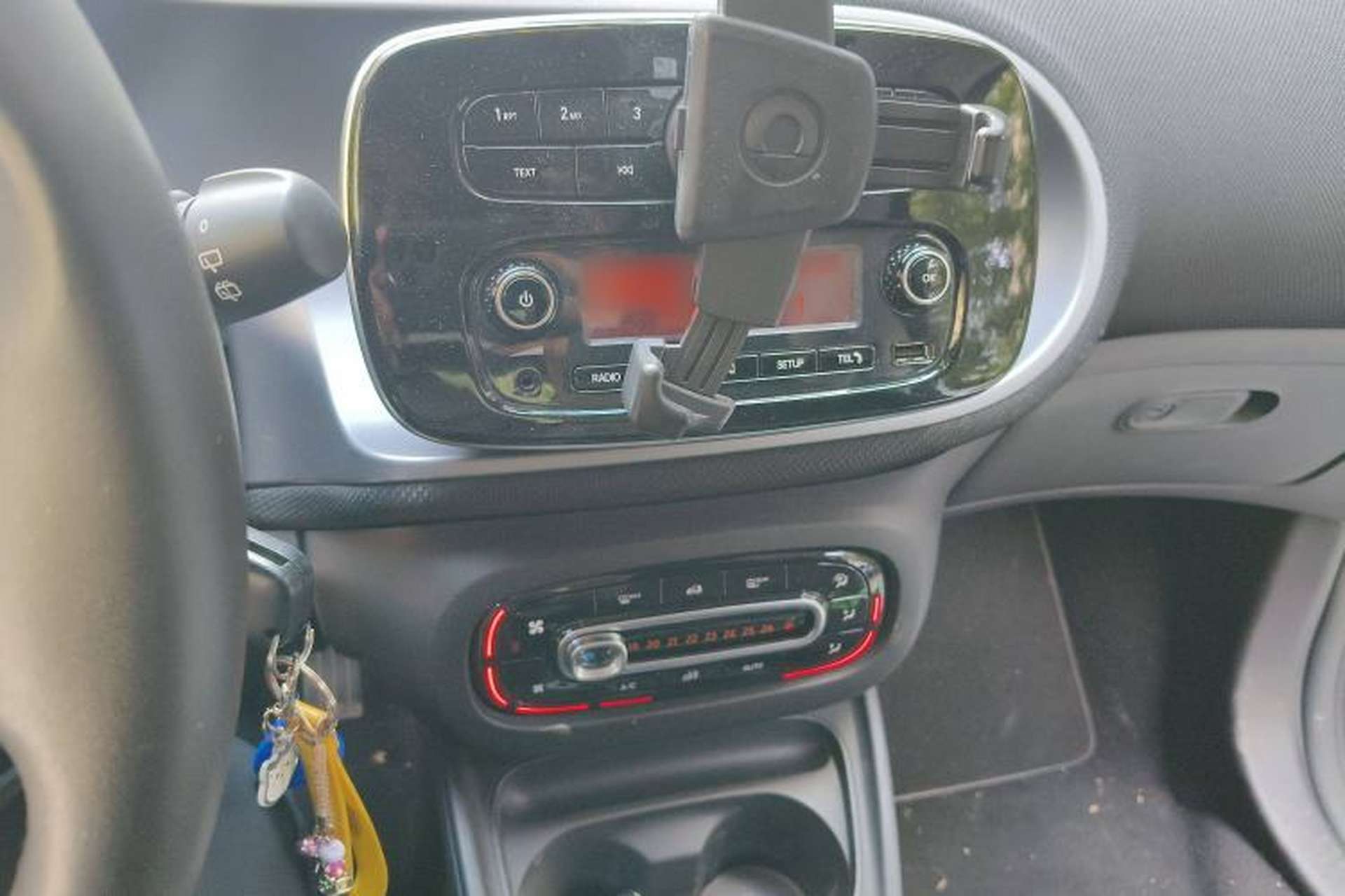 Used smart fortwo 2018 1.0L 52kW Hardtop Passion Edition China V Standard Audio And AC Panel