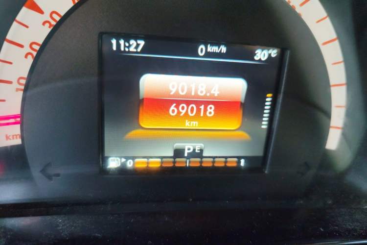 Used smart fortwo 2018 1.0L 52kW Hardtop Passion Edition China V Standard Odometer Close Up