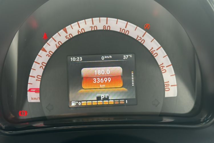 Used smart fortwo 2018 1.0L 52kW Hardtop Passion Edition China V Standard Odometer Close Up