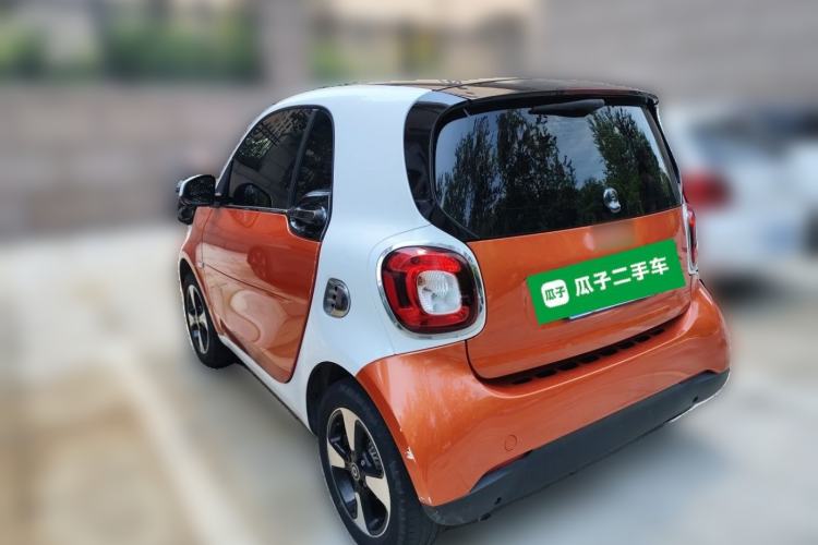 Used smart fortwo 2018 1.0L 52kW Hardtop Passion Edition China V Standard Rear Left 45 Deg
