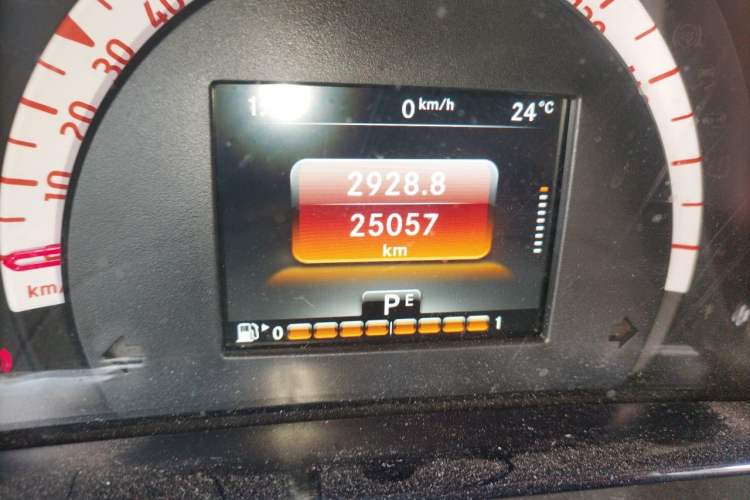 Used smart fortwo 2018 1.0L 52kW Hardtop Passion Edition China V Standard Odometer Close Up