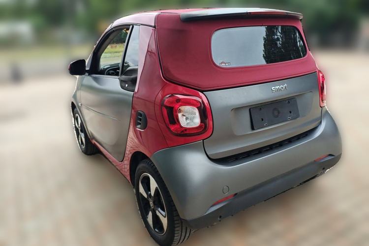 Used smart fortwo 2018 1.0L 52kW Convertible Passion Edition China V Standard Rear Left 45 Deg