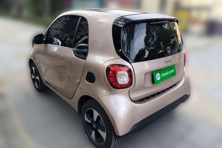 Used smart fortwo 2018 1.0L 52 kW Yaojin Special Edition China V Standard Rear Left 45 Deg