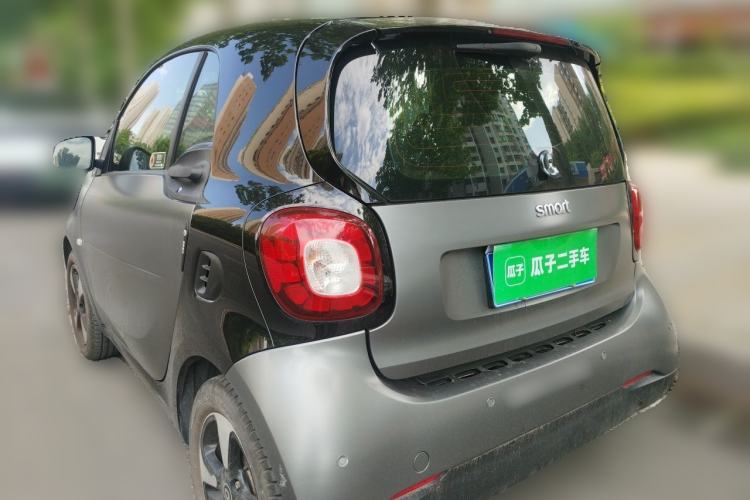 Used smart fortwo 2018 1.0L 52kW Hardtop Passion Edition China V Standard Rear Left 45 Deg