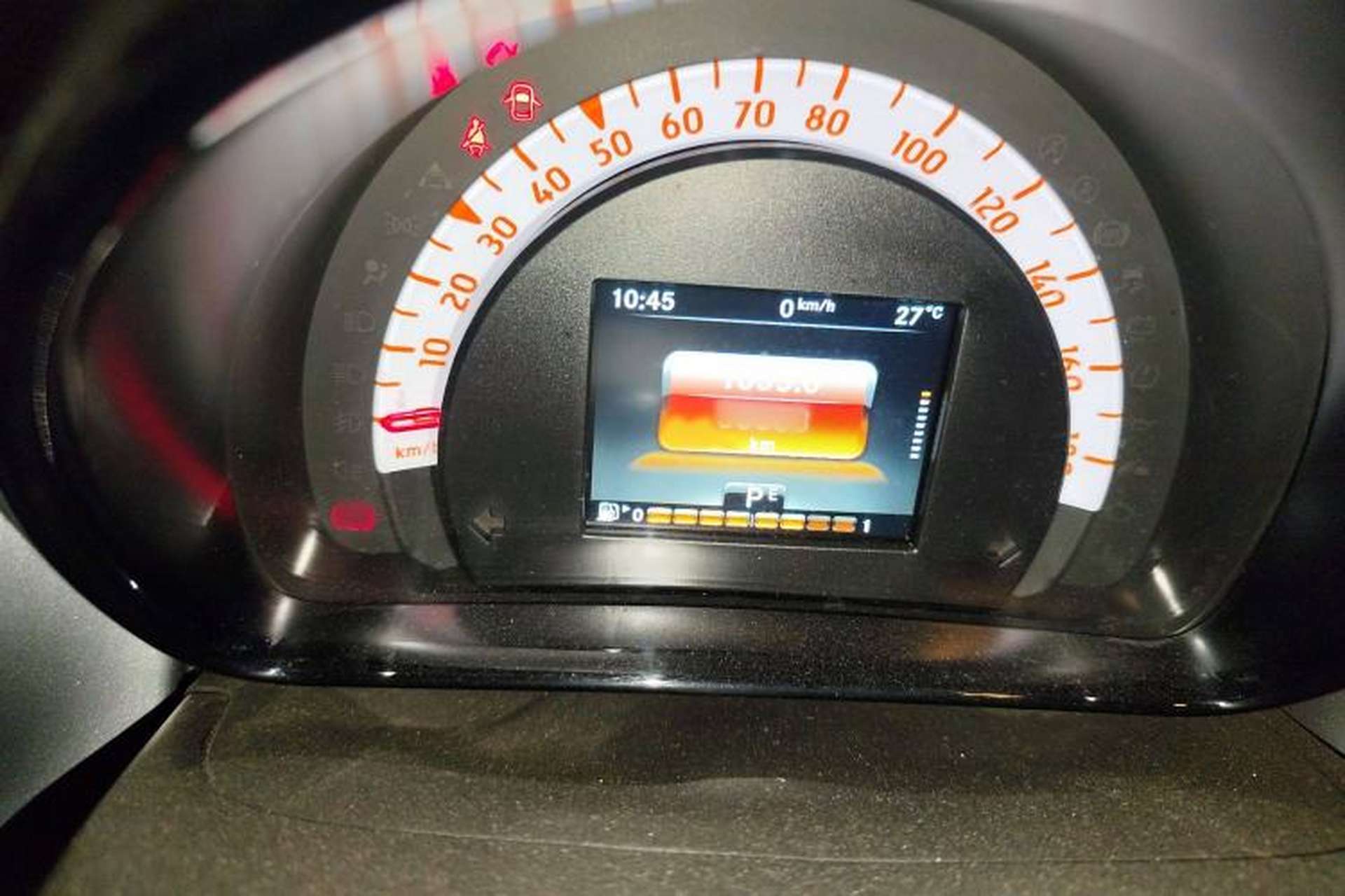 Used smart fortwo 2018 1.0L 52kW Hardtop Passion Edition China V Standard Instrument Cluster