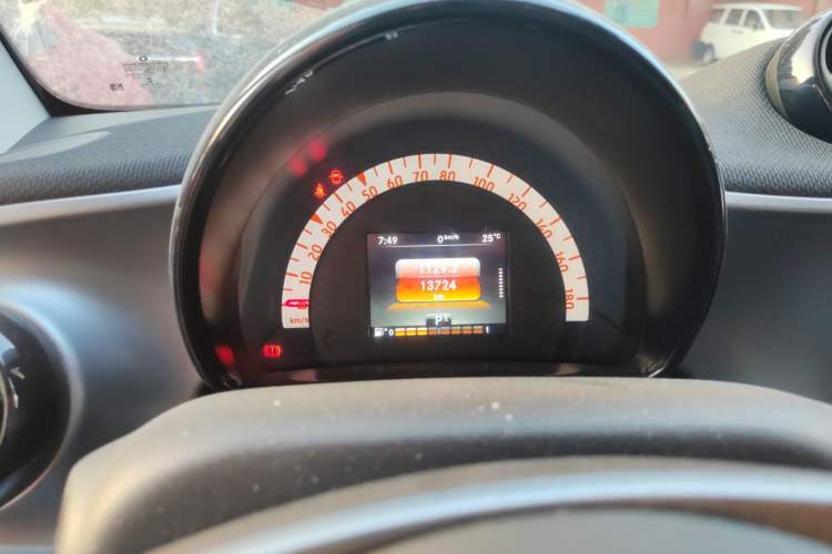 Used smart fortwo 2018 1.0L 52kW Hardtop Passion Edition China V Standard Instrument Cluster