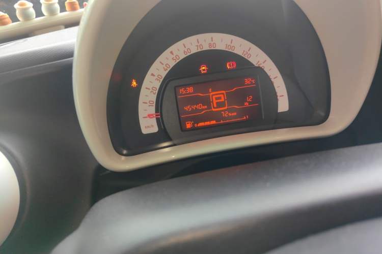 Used smart fortwo 2018 1.0L 52kW Hardtop Dynamic Version China V Odometer Close Up