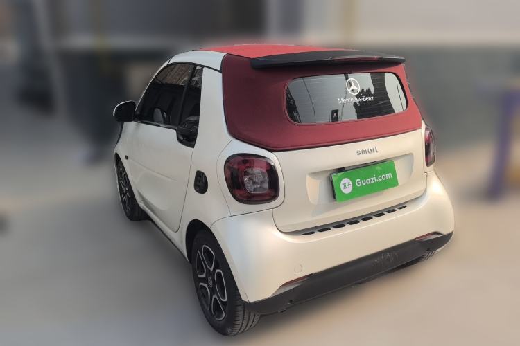 Used smart fortwo 2018 1.0L 52kW Convertible Passion Edition China V Standard Rear Left 45 Deg