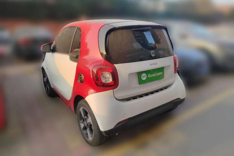 Used smart fortwo 2018 1.0L 52kW Hardtop Passion Edition China V Standard Rear Left 45 Deg