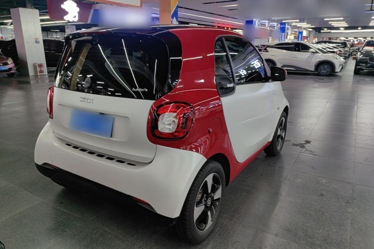Used smart fortwo 2018 1.0L 52kW Hardtop Passion Edition China V Standard Rear Right 45 Deg